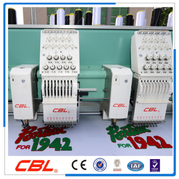 Flat and chain stitch computer embroidery machine